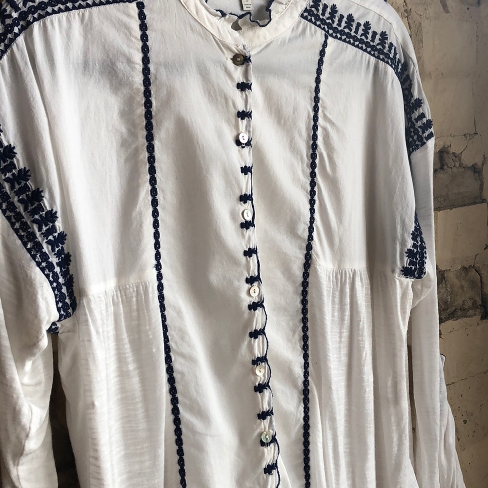 Lucky Brand cotton blouse